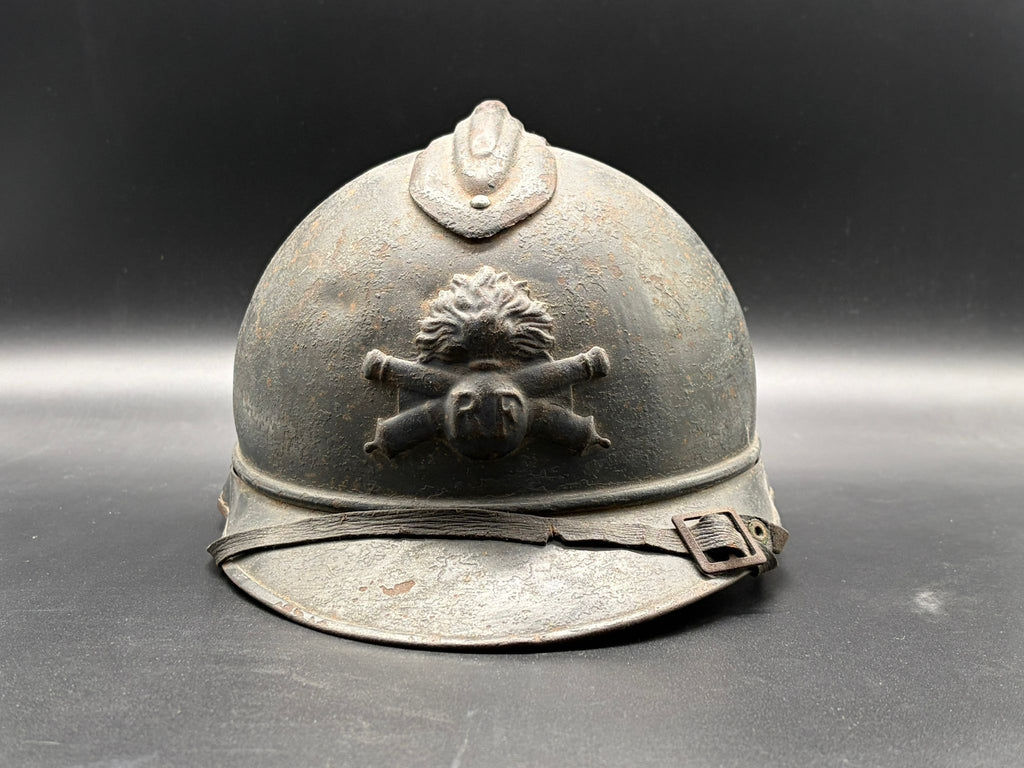 WWI French Artillery Adrian Helmet
