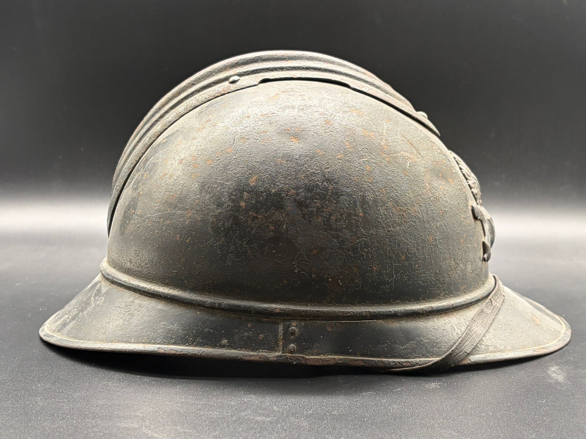 WWI French Artillery Adrian Helmet